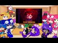 Poppy Playtime Reacts To Wrong Side Out By CG5 Gacha Club Poppy Playtime Chapter 5