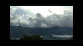 preview picture of video 'Tropical Storm Simon Oct 8 2014 Over the Santa Catalina Mountains AZ'