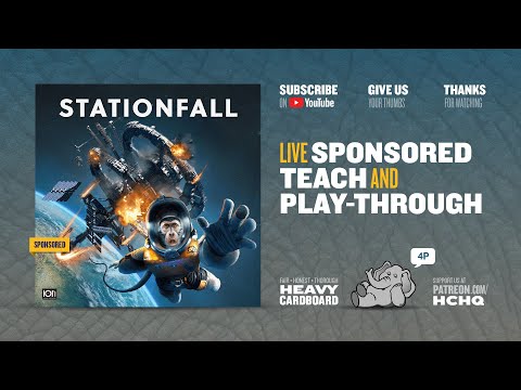 Stationfall - 4p Tabletop Simulator Teaching & Play-through by Heavy Cardboard