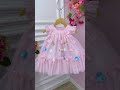 Vestido Infantil Bebê Rosa Bebê Jardim Encantado Luxo