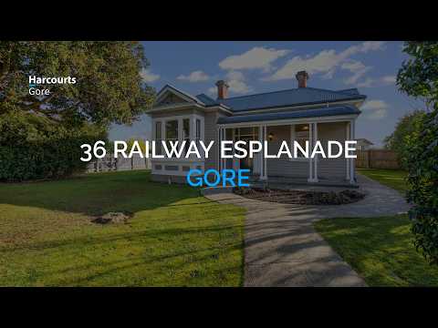 36 Railway Esplanade, Gore, 4房, 2浴, House
