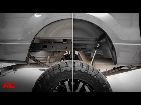 Installing Rough Country Rear Wheel Well Liners