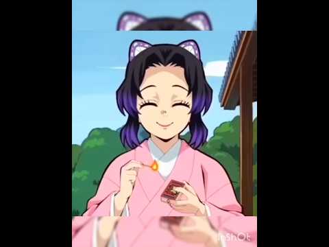 Shinobu burned her uniform🤣💔#demonslayer #kny #anime