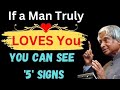 5 Signs Of MAN'S True Love: Are You Experiencing Them?🤔