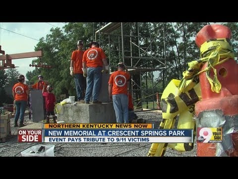 New 9/11 memorial at Crescent Springs Park