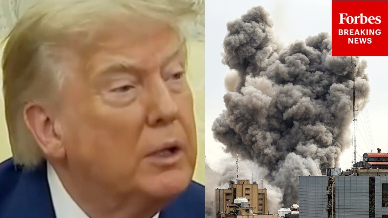Video | Reporter Bluntly Asks Trump: 'So What Is The Plan' In Iran—'Just Keep Bombing Until They Give Up?'
