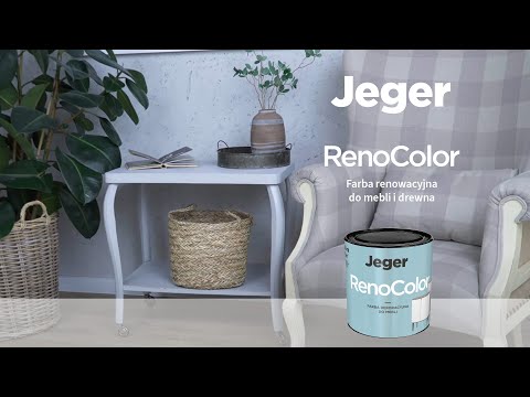 Farba do mebli Jeger Reno Color - Szybka i efektowna renowacja - Film instruktażowy