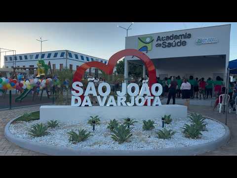 Obras transformam o coração da cidade e levam mais lazer e qualidade de vida a São João da Varjota