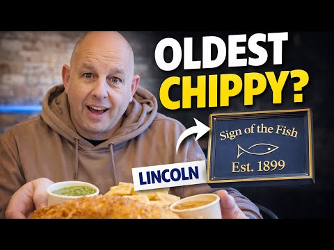 I Reviewed Lincoln’s Oldest Fish & Chip Shop 🇬🇧 | Sign of the Fish