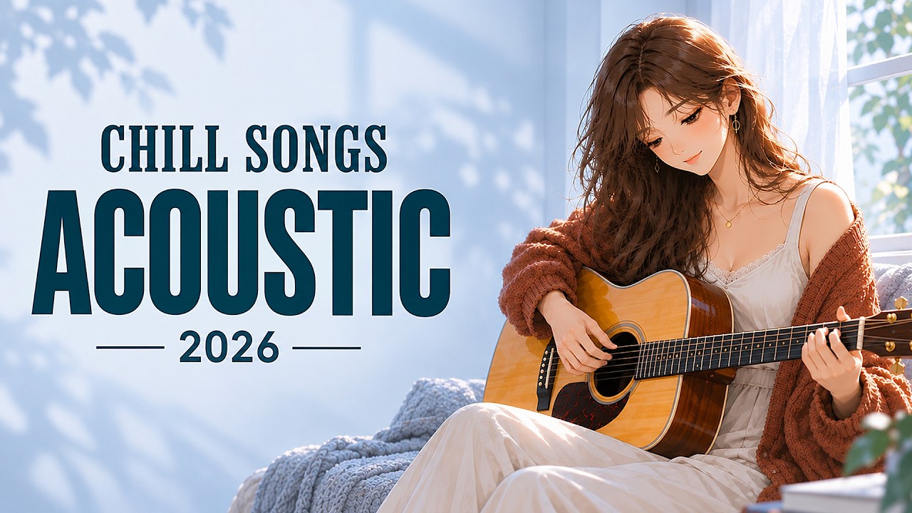 Chill Acoustic Songs 2026 ☕ Soft English Songs With Lyrics to Relax Your Mind