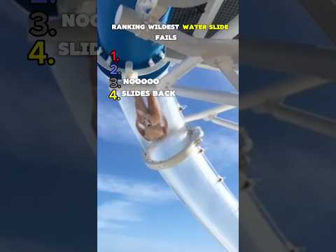 Ranking Wildest Water Slide Fails