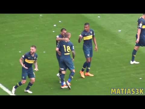 "Superclasico Libertadores 2018 / Gol del Pipa Benedetto" Barra: La 12 • Club: Boca Juniors