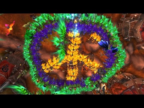 WoW Orgrimmar goes crazy! WoD Beta End Event 03.11.2014