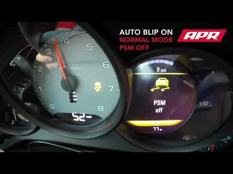 Porsche 911.2 Auto Blip Shift on a Manual Transmission