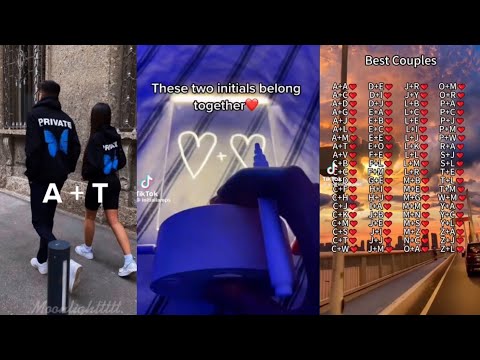 Initials that belong together |TikTok Compilation | Soulmate initials | TikTok Compilation | 🤍❤️🤍