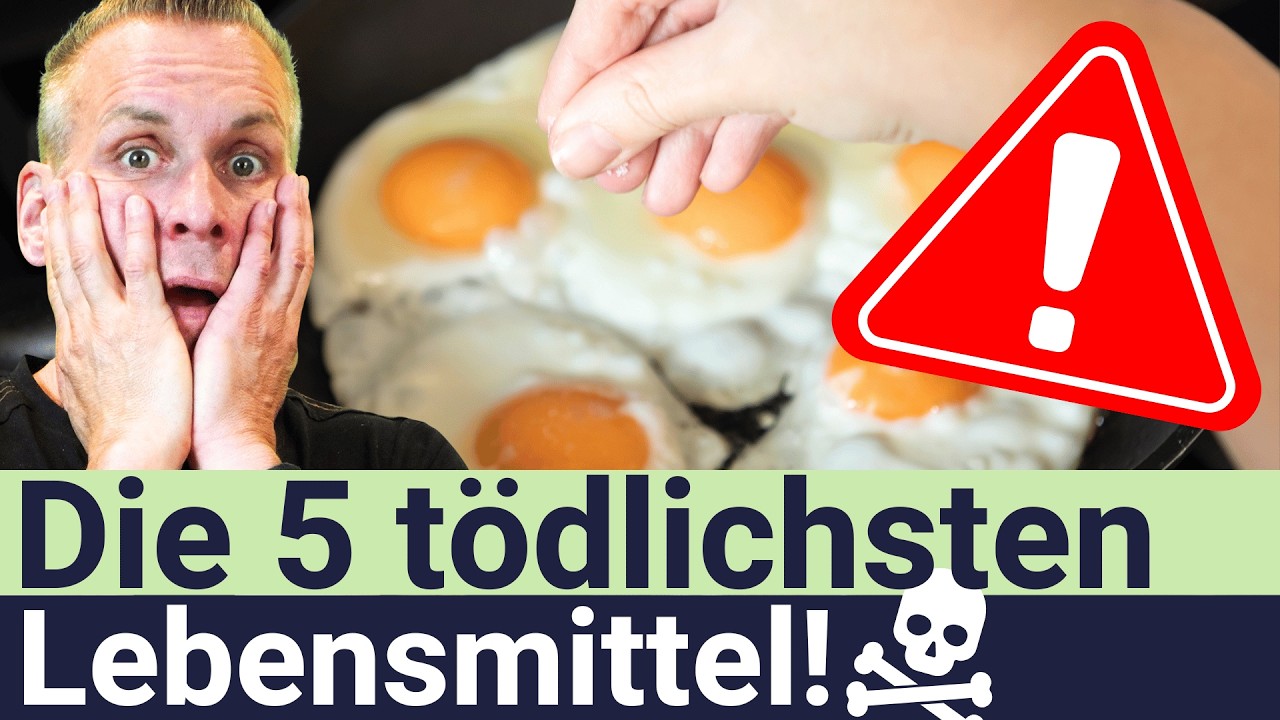 WARNUNG! Diese 5 gängigen Lebensmittel enden für viele tödlich! Hast du sie zuhause?