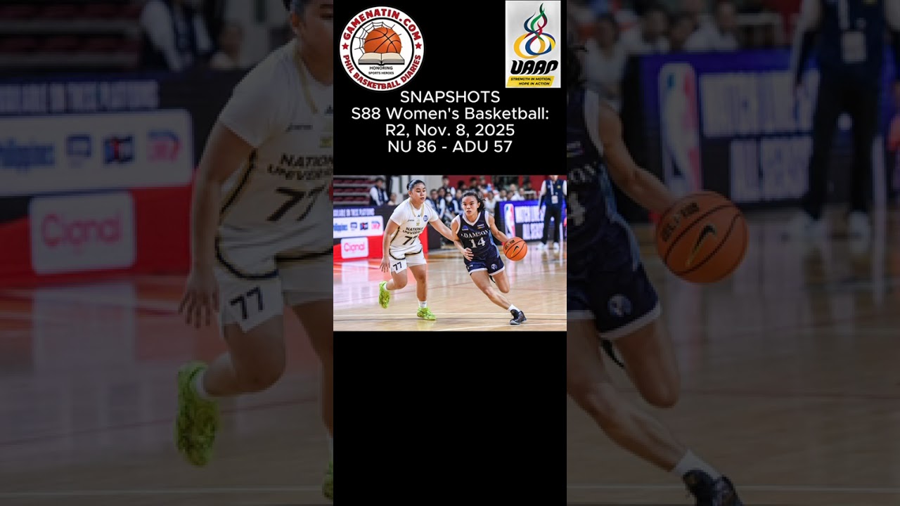 Snapshots: Women's Basketball - NU 86 - Adamson 57