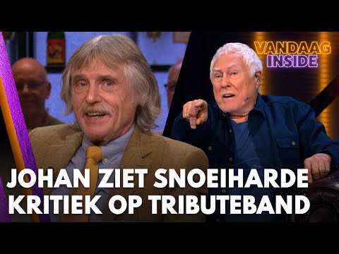 Johan Derksen ziet snoeiharde kritiek Golden Earring-drummer op tributeband: 'Roerend mee eens'