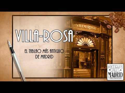 Tablao Villa-Rosa. El tablao flamenco más antiguo de Madrid | #AntiguosCafésdeMadrid