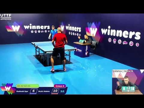 Riadinskii Egor - Mrykh Maksim .WINners CUP Table Tennis 8 01.12.2020  14:15