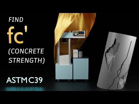 How to find fc' of concrete