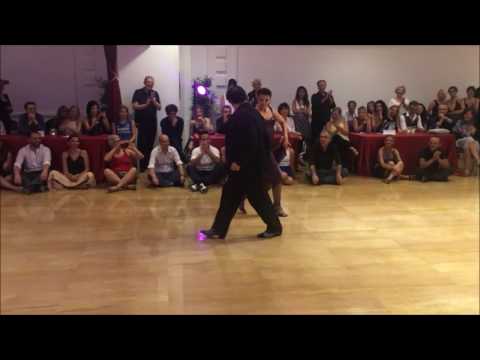  Gustavo Naveira  and  Giselle Anne  are  dancing  to  "  Alas Rotas  "  by  Edgardo Donato  at  Catania Summer Tango Week  in  2016