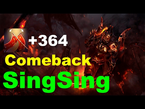 SingSing Legion Commander Comeback | pro Gameplay | best build | Highlights — Dota 2