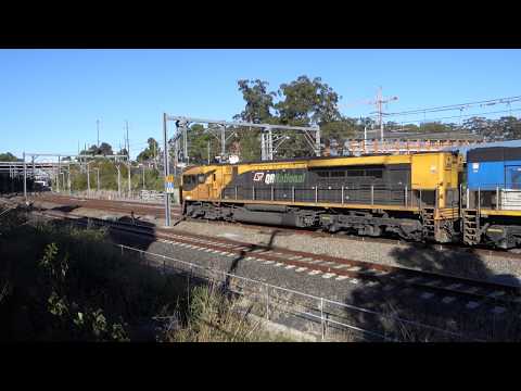 LDP008 & LDP002 with Aurizon 7BM7 - 6/8/17