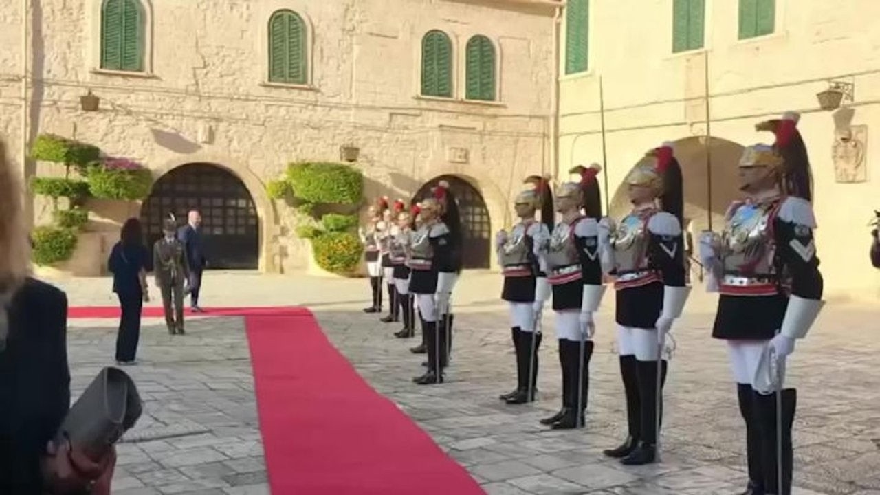 Il Presidente della Camera Fontana all'apertura dei Giochi del Mediterraneo