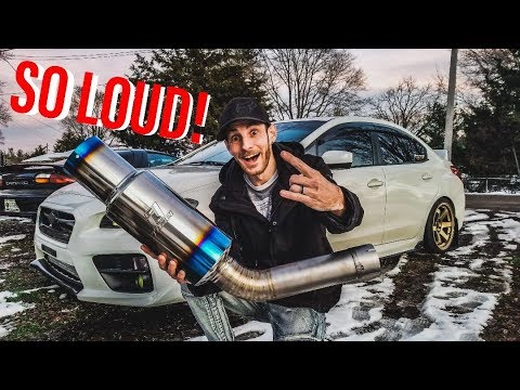 *NEW TOMEI EXHAUST* Stage 3 Subaru WRX *CATLESS*