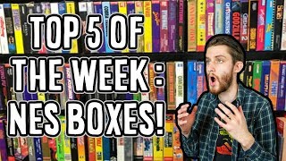 Top 5 of the Week: Boxed NES Games!!