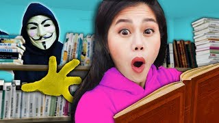 SPY NINJAS REVEAL CLUES in LIBRARY about PZ9! Spending 24 Hours Finding Melvin's Parents