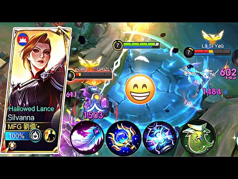 Silvanna Offlane Best Build Damage Healing - MLBB
