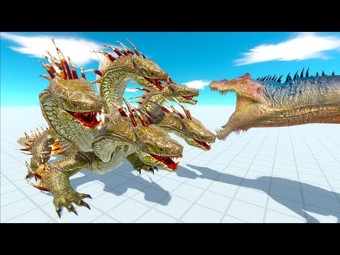 REMASTERED HYDRA vs EVERY UNIT - Animal Revolt Battle Simulator