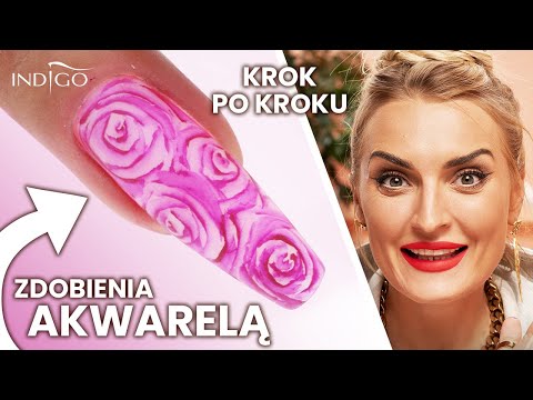 Akwarele na paznokciach – jak malować? Proste zdobienia akwarelami krok po kroku | Indigo Nails