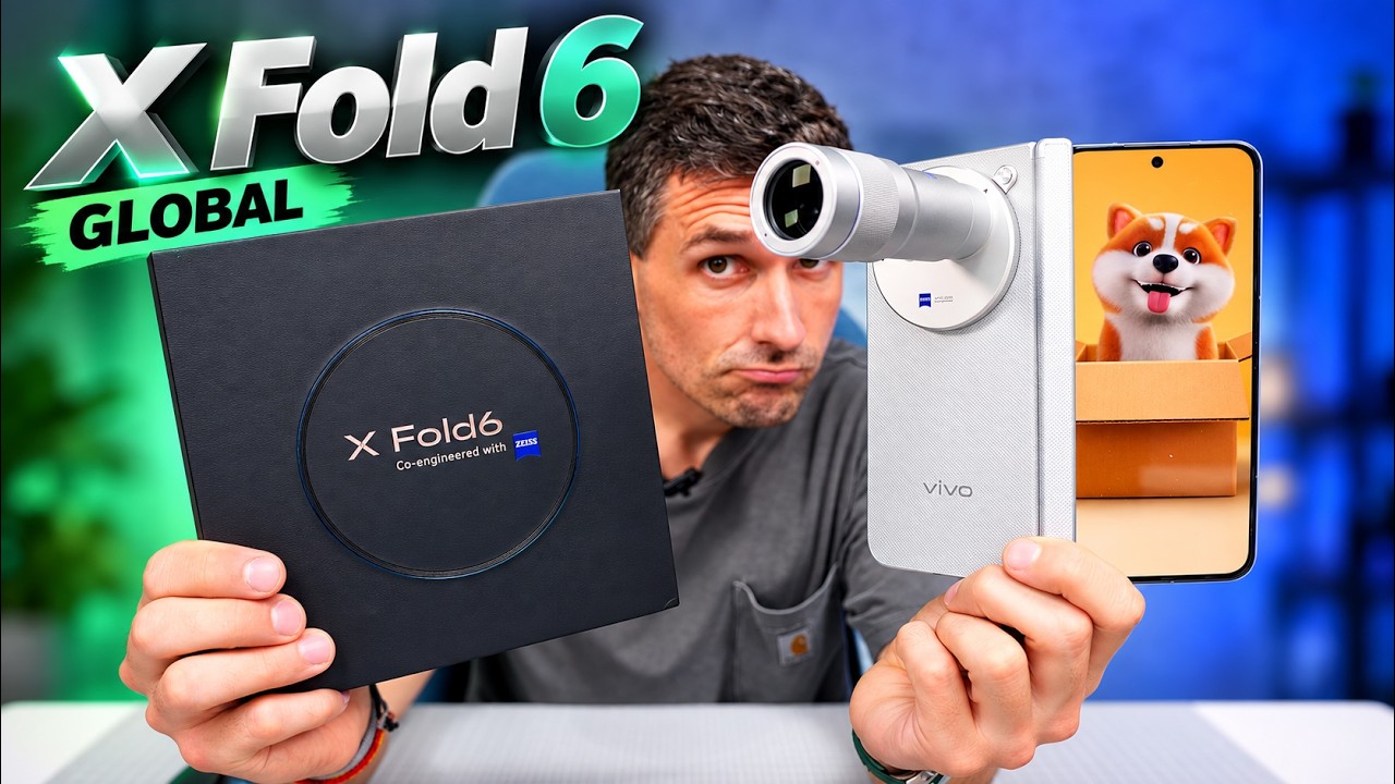 YA TENGO el VIVO X FOLD6 GLOBAL, y amenaza al iPhone DUO por esto 🔥