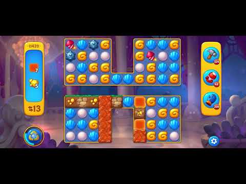 Fishdom level 11420 no boosters フィッシュダム ノーマル