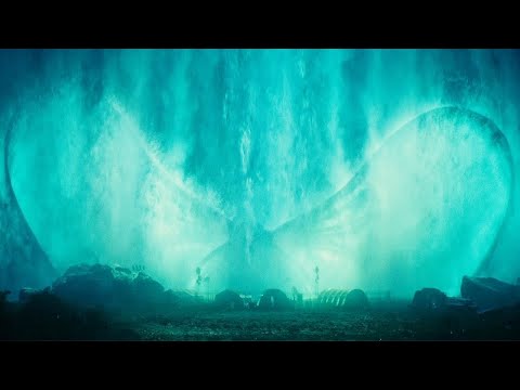 Mothra Emerges From Her Cocoon   Waterfall Scene   Godzilla King of the Monsters 2019 Movie Clip