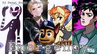 Download lagu Emergency | Edit ft my fav characters mp3