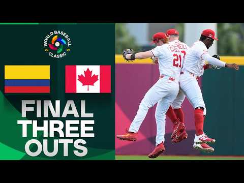 FINAL 3 OUTS: Canada LOCKS IT DOWN in the 9th for the WIN! 🇨🇦 | 2026 World Baseball Classic