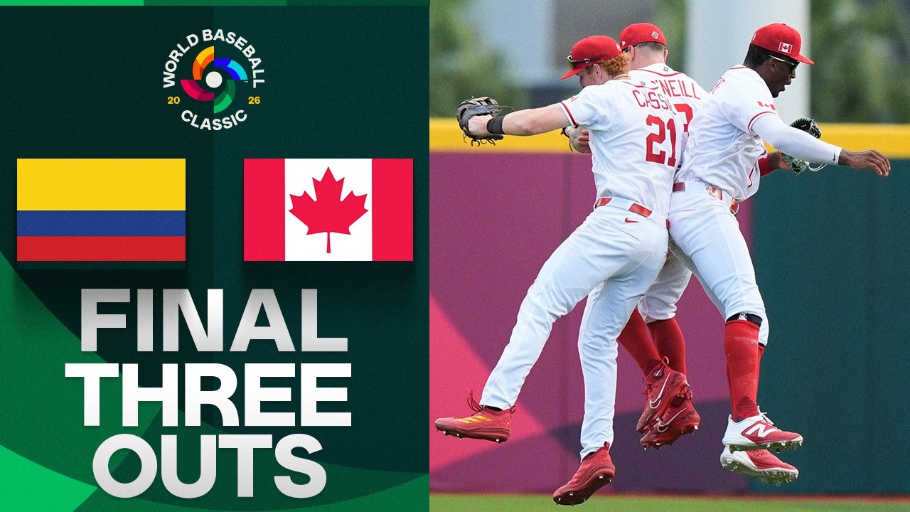 FINAL 3 OUTS: Canada LOCKS IT DOWN in the 9th for the WIN! 🇨🇦 | 2026 World Baseball Classic