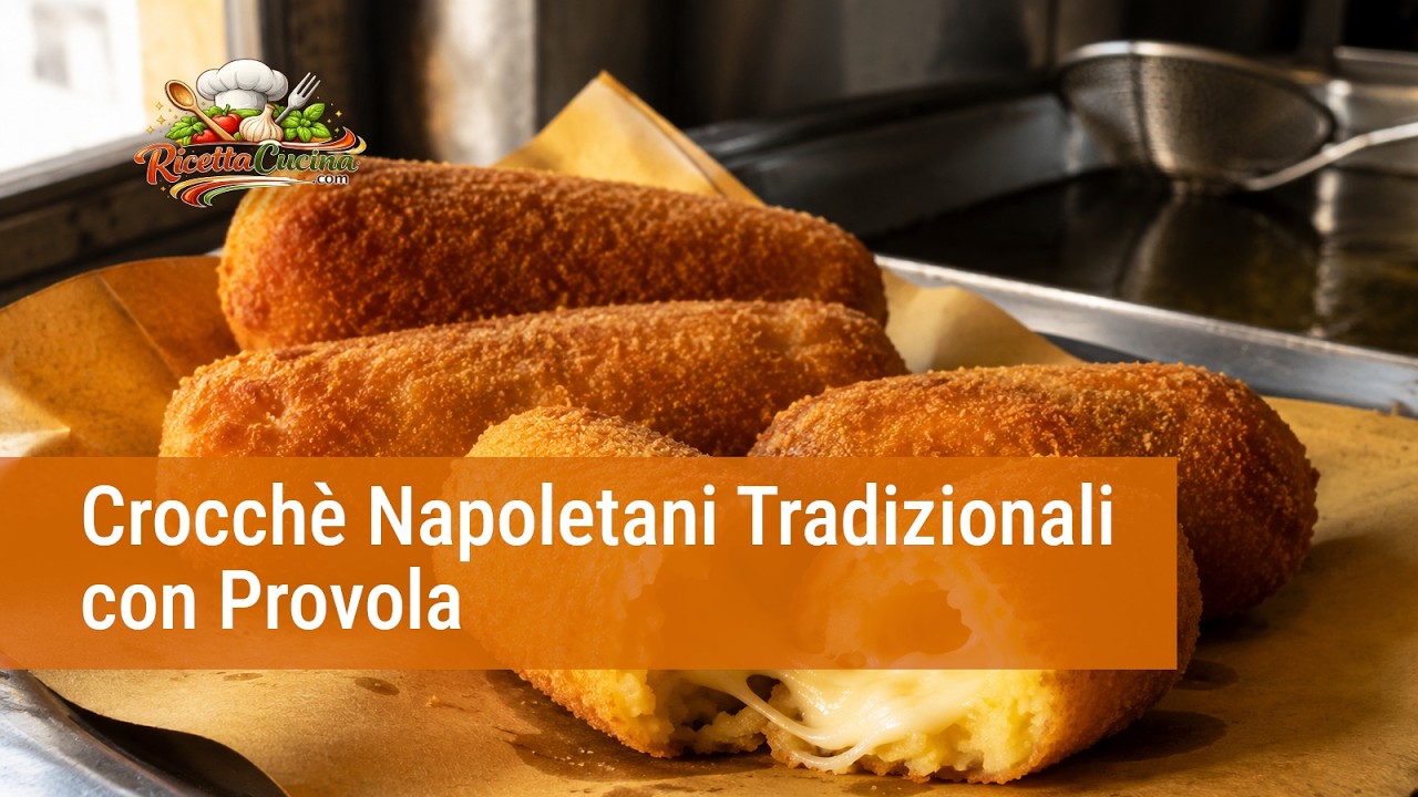 Anteprima video di Crocchè Napoletani Tradizionali con Provola