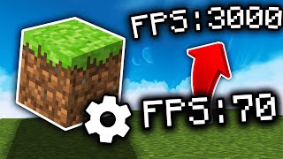 BU VİDEO MINECRAFT FPSİNİ 3 KAT ARTIRACAK!!! FP