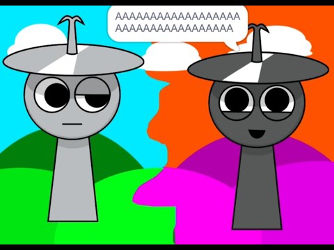 SPRUNKI meets 2P SPRUNKI (神秘的东方作者)💀| Animation Meme