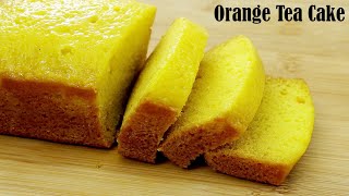 오븐과 계란이 없는 오렌지 케이크 – 티타임 오렌지 케이크