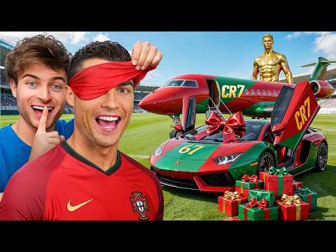 I Surprised Ronaldo With 67 Gifts!