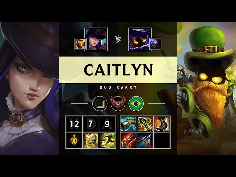 Caitlyn ADC vs Veigar - BR Grandmaster Patch 25.20