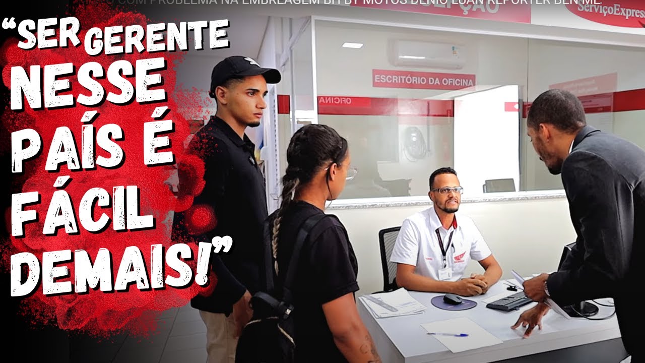 VEJA O QUE GERENTE DE OFICINA DIZ SOBRE ÓBVIO DEFEITO DE VEÍCULO