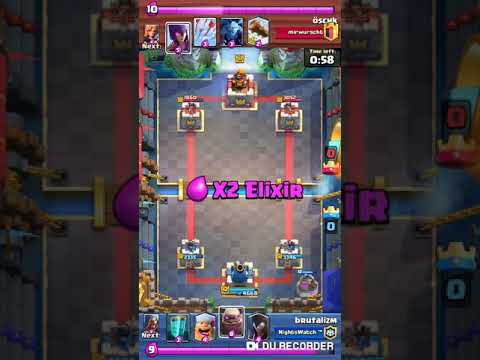 Golem deck with nightwitch, elexir collector and lumberjack