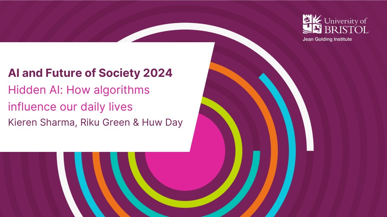 Hidden AI: How algorithms influence our daily lives, Bristol Data Week 2024